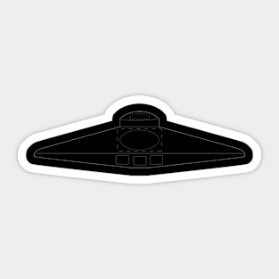 The Diagram - UFO Sticker